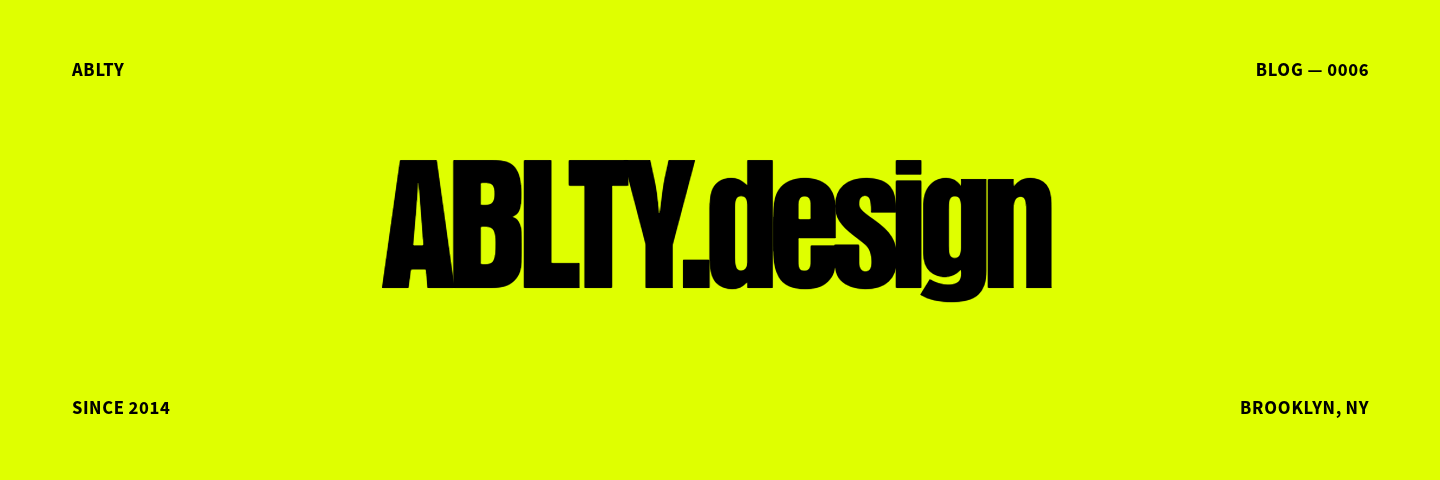 0006 — ABLTY.design